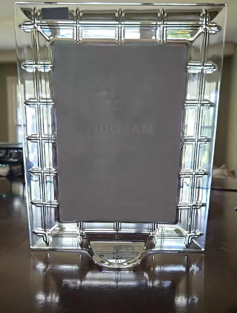Marquis by Waterford Crosby Crystal 5x7 Picture Frame - Retired Pattern NIB